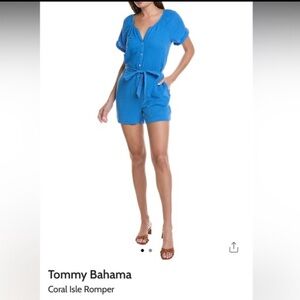 Tommy Bahama Coral Isle Romper Size M🆕